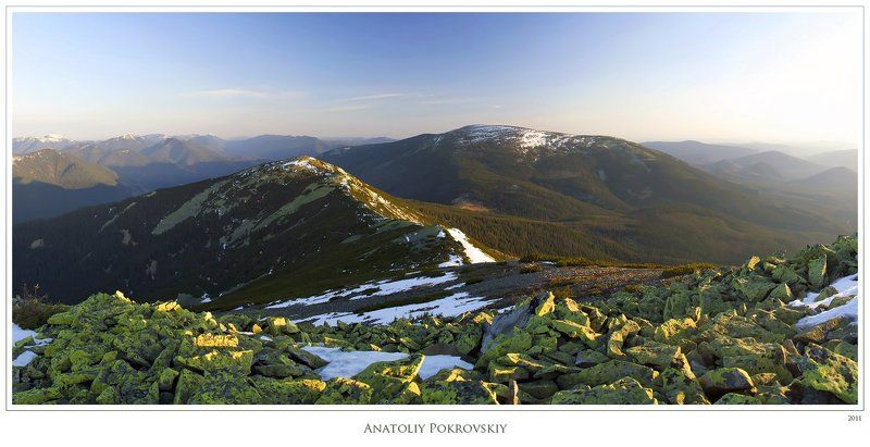 анатолий покровский, карпаты, горы, утро, горганы, игровец По-утреннему игривое настроение Игровцаphoto preview