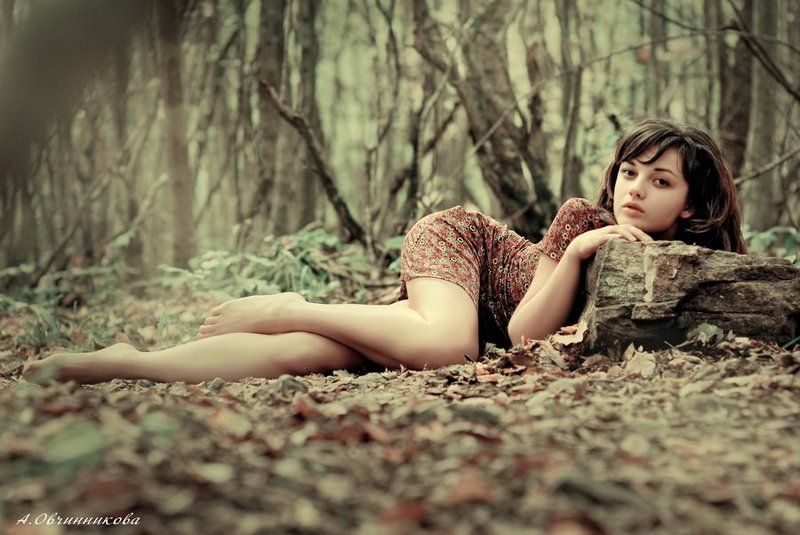 портрет, пленэр, фотосессия, девушка, портрет, эротика, сексуальность, овчинникова, природа, лес, осень вчерашняя осеньphoto preview