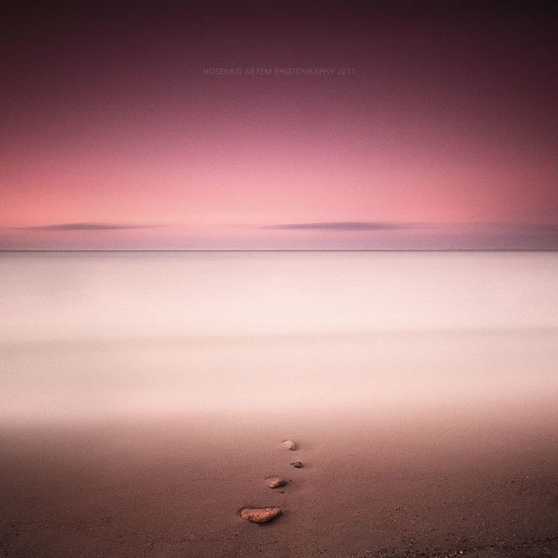 пейзаж, минимал, камушки ***photo preview