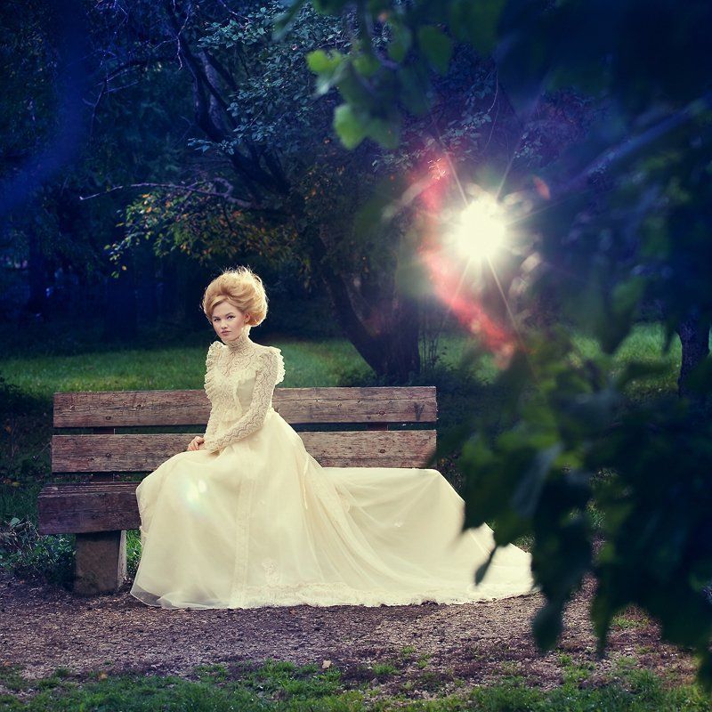 портрет, свет, девушка Митаphoto preview