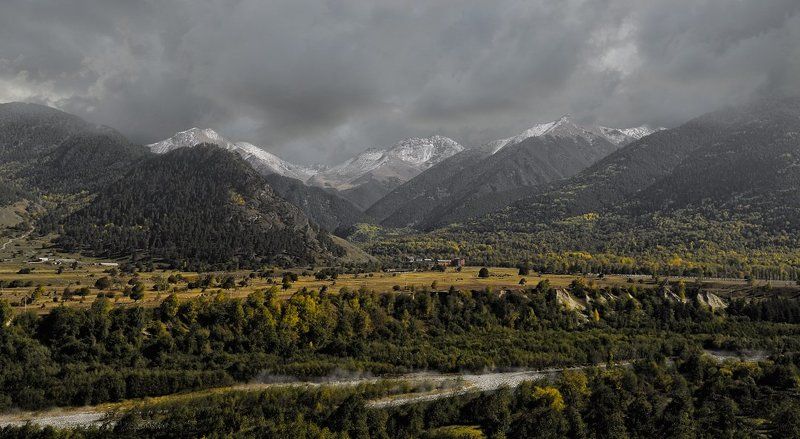 осень, горы Уходящая осеньphoto preview