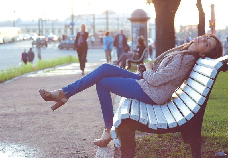 санкт-петербург,  питер, город, лето, портрет, гелиос Evening gracephoto preview