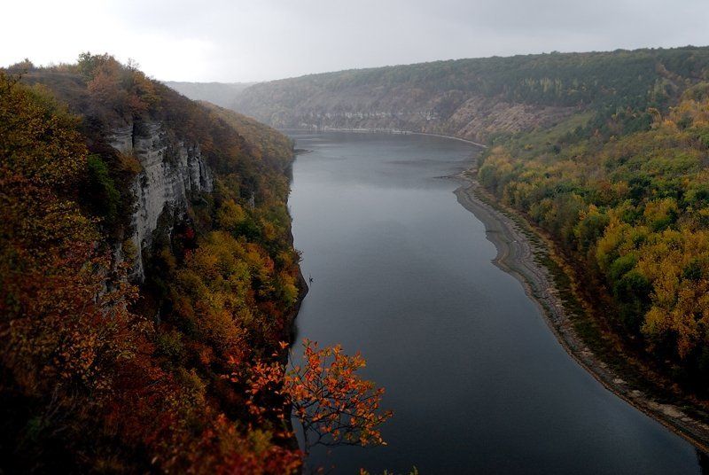 приднестровье, осень, река приднестровье фото превью