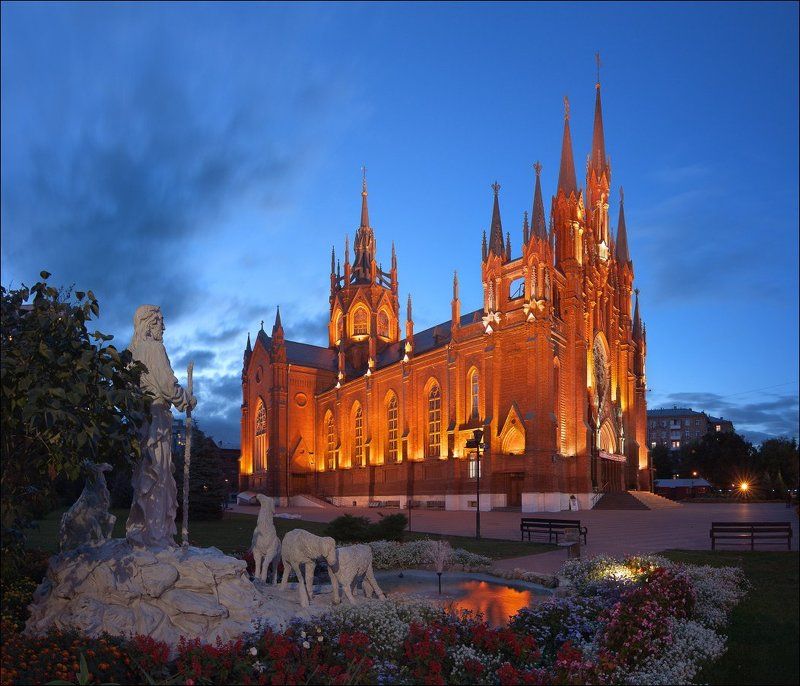 римско-католический кафедральный собор непорочного зачатия пресвятой девы марии, уляшев Московская Готикаphoto preview