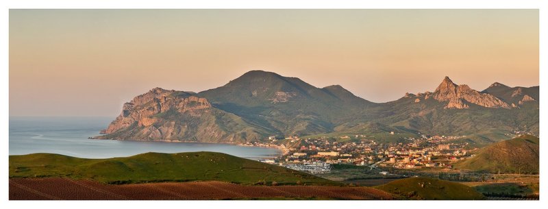 крым, коктебель, весна Рассвет над Коктебелемphoto preview