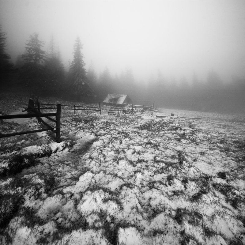 карпаты, природа, пейзаж, панорама, снег, осень зимняя осеньphoto preview