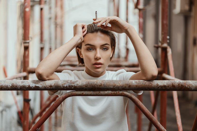 Портрет, взгляд, девушка, Цвет Emmaphoto preview