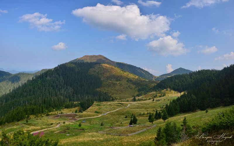 карпаты, горы, мармаросский массив, гуцульские альпы, вершина поп иван, мармаросский, дороги По карпатским горным дорогамphoto preview