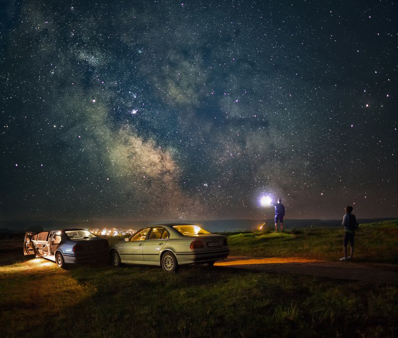 ceclii, nikon d3400, milky way, night photo preview