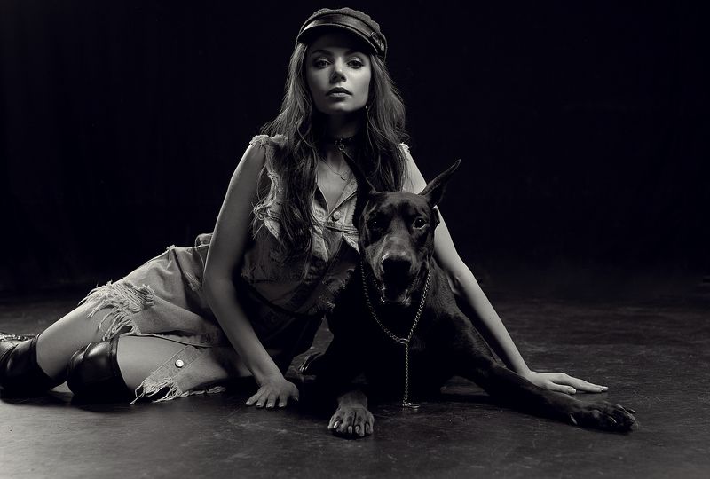 35mm, portrait, girl, beauty, retouch, posing, model, studio, photography, fitness, lingerie, sexy, sigma, sony, a7iii, a7m3, art, light, hair, bazarov, glamour, fashionable, elegant, fashion, style, pretty, awesome Doberman projectphoto preview