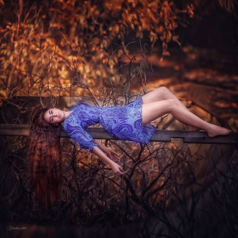 портрет, девушка, лодка, мистика, girl, portrei, boat, mistery photo preview