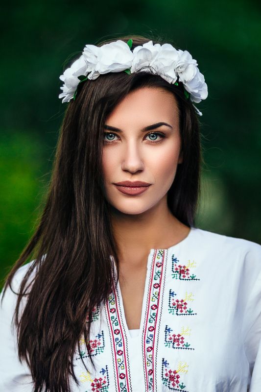 beautiful, people, wavy, hair, wearing, sundress, long hair, summer,  cocked, beauty, beauty in nature, slavs, bulgarian, beauty, Bulgarian Girlphoto preview