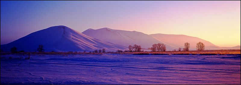 dawn,mountains,landscape,photofilm,mamiya,snow,oleg_grachev Dawnphoto preview
