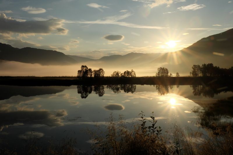 север, арктика, лофотены, north, arctic, lofotens Полярная ночь в Норвегииphoto preview