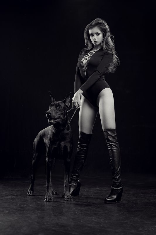 35mm, portrait, girl, beauty, retouch, posing, model, studio, photography, fitness, lingerie, sexy, sigma, sony, a7iii, a7m3, art, light, hair, bazarov, glamour, fashionable, elegant, fashion, style, pretty, awesome Doberman projectphoto preview