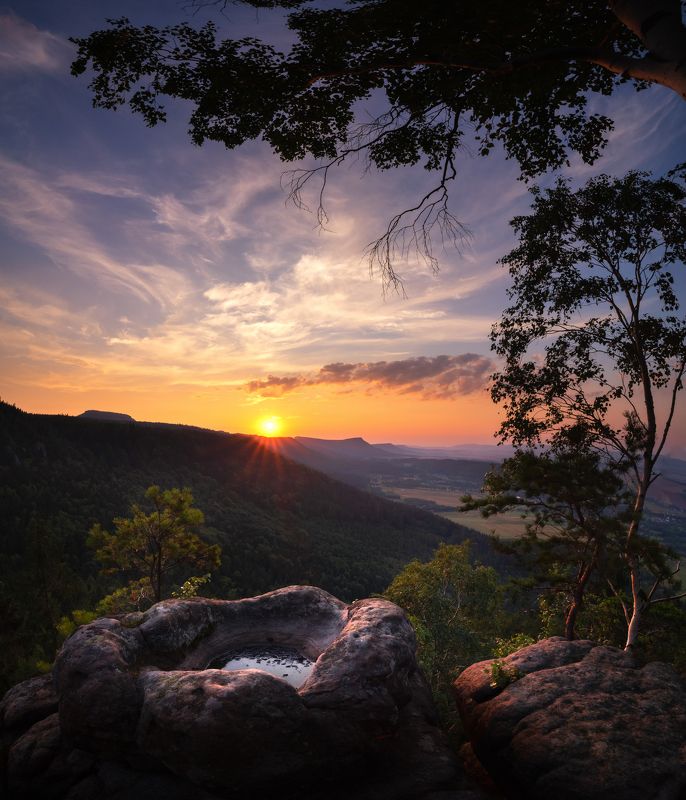 radkowskie Zachód Słońca w Radkowskich Skałachphoto preview