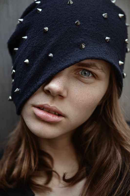 photo, portrait, color, eyes, girl, model Anastasiaphoto preview