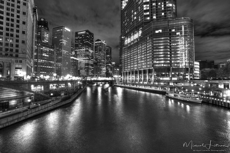 Chicago night фото превью