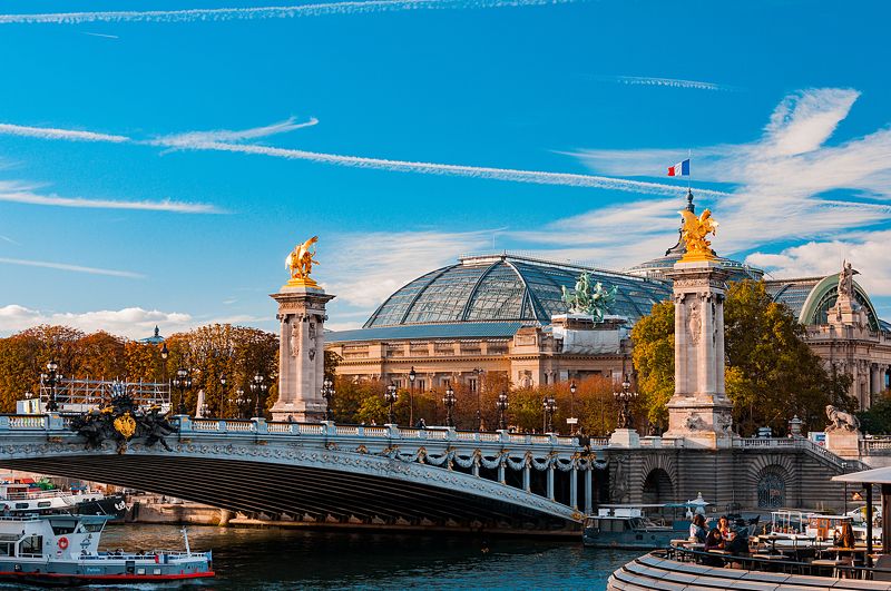 paris, sky, pont, alexandre, iii PARIS pont alexandre iiiphoto preview