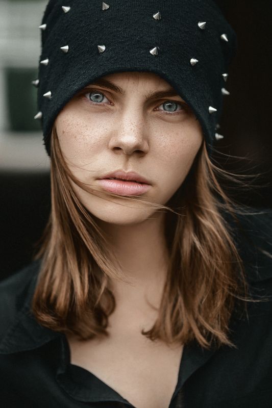 photo, portrait, color, eyes, girl, model Anastasiaphoto preview