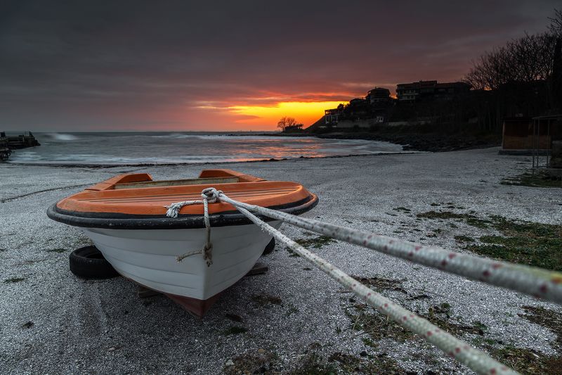 Nesssebar Fishing boat on the beachphoto preview