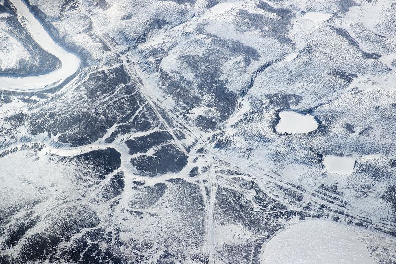 ямал, тундра, север Штрихиphoto preview