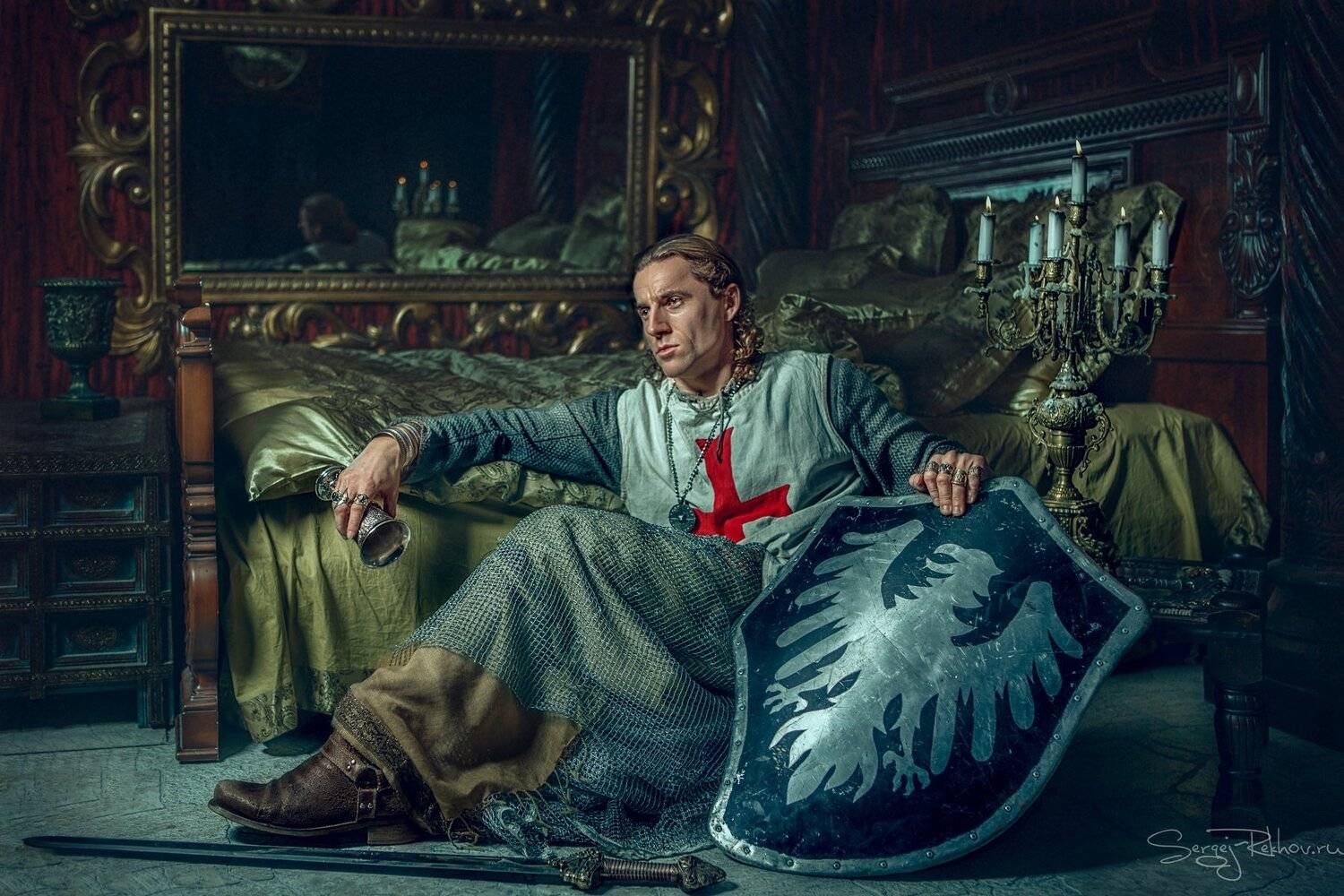 Рыцарь. Автор: Сергей Рехов студия цитадель, портрет, замок. рыцарь, портрет, portrait, Сергей Рехов