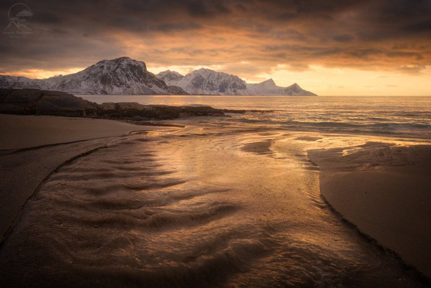 пейзаж, природа, море, норвегия, лофотены, Анатолий Гордиенко