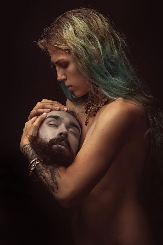 саломея отрубленная голова ню Саломеяphoto preview