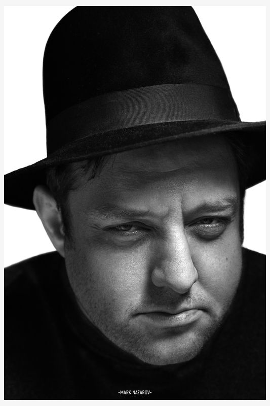 портрет, портретист, художник, черное-белое, ч-б, черно-белая фотография, марк назаров, михаил полицеймако, актер, театр, кино, звезды, фотосессии, фотопроекты,  portrait, portrait painter, artist, black and white, b & w, black and white photography, mark Портрет Михаилаphoto preview