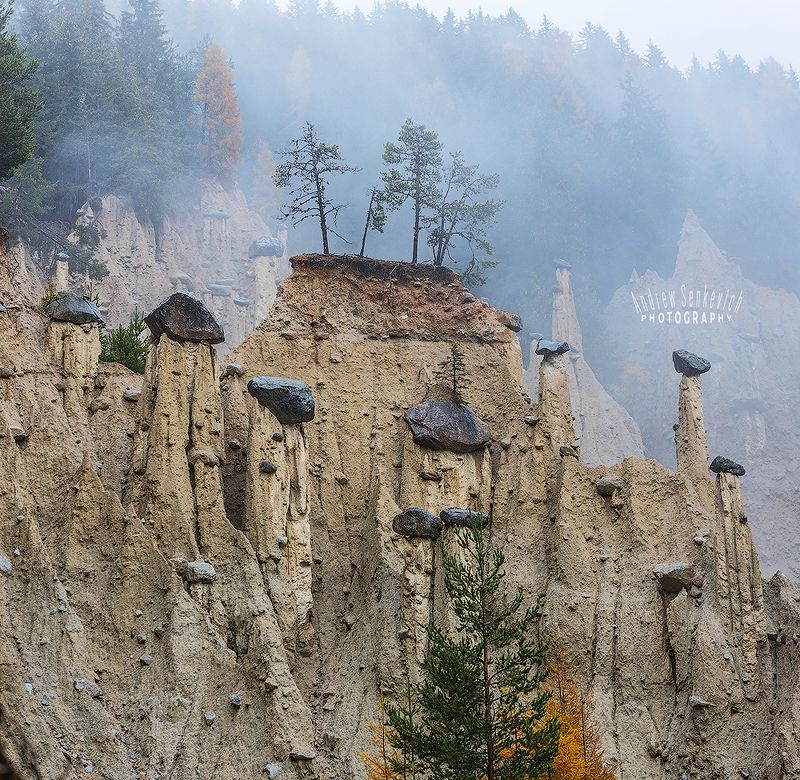 доломиты, dolomites, italy, piramides, земляные, столбы, грибы Три тополя на Плющихеphoto preview