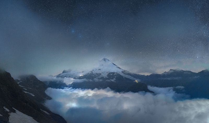 эльбрус, чегет, приэльбрусье, кабардино-балкария Облачный Эльphoto preview