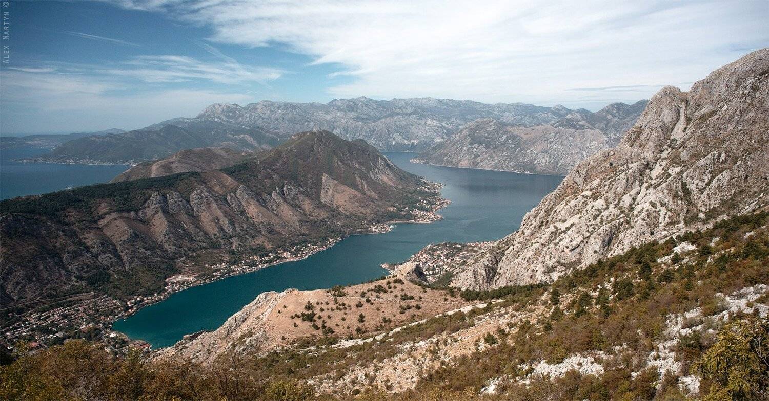 вид, котот, тиват, море, черногория, Alexander Martynov