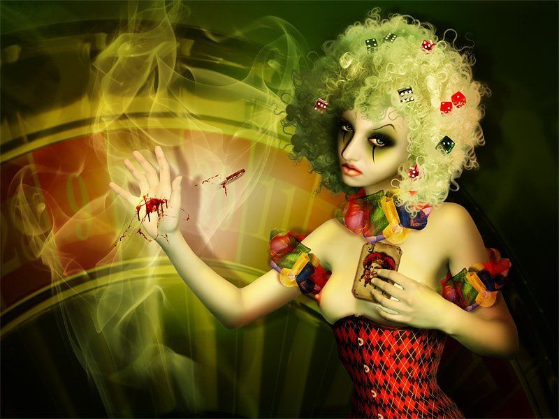 коллаж, фотоарт, фотошоп, джокер Джокер. Вне игры.photo preview