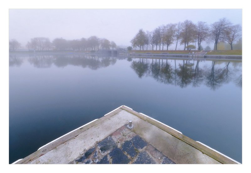 минск, туман ---photo preview