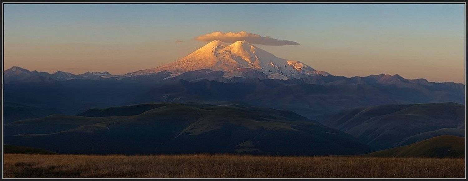 кавказ, горы, эльбрус, Николай Стюбко