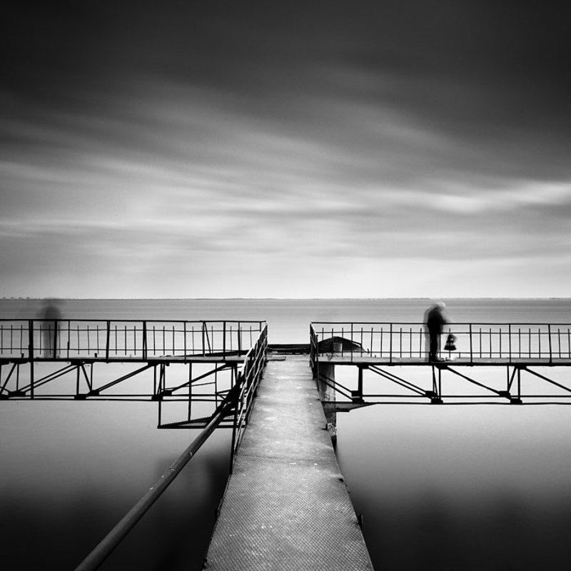 пейзаж, моно, чб ***photo preview