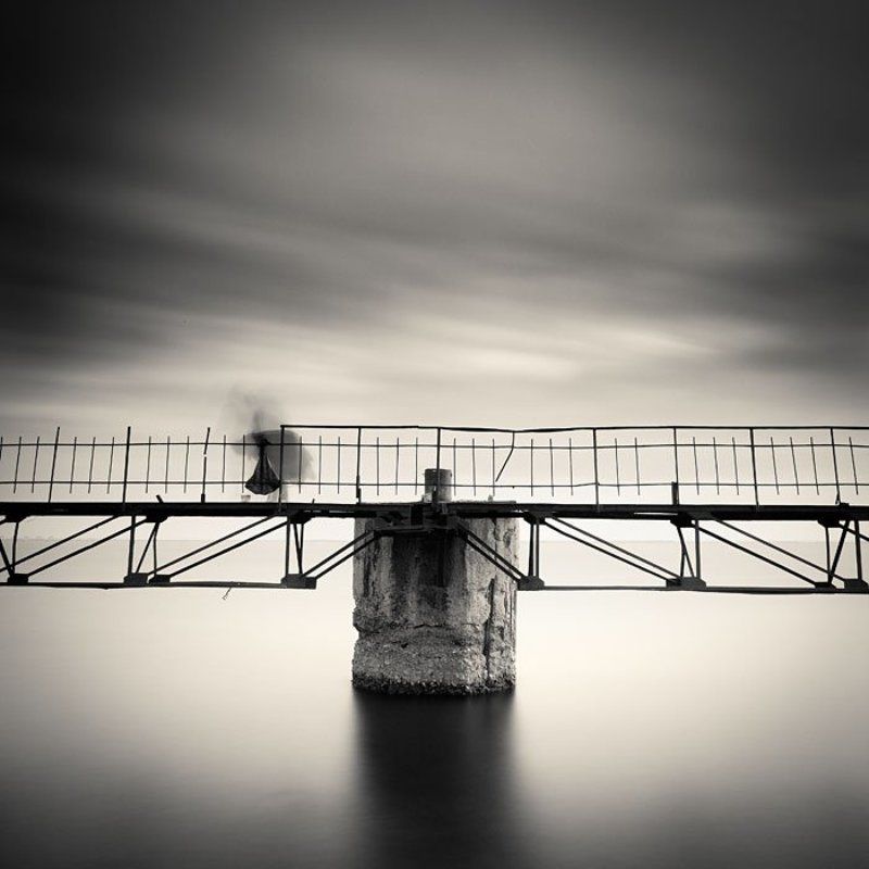 пейзаж, моно, минимал, чб ***photo preview