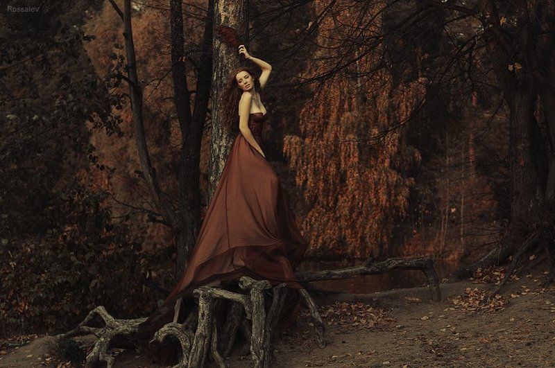 rossalev, beauty, portrait Autumn floweringphoto preview