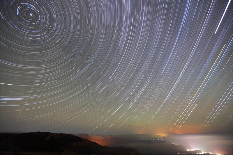 звезды, ночь 7 кадров по 30 минутphoto preview