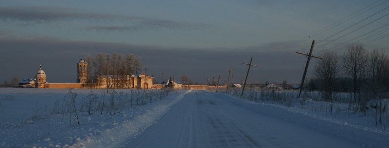 север, каргополь, зима, холод Русский север фото превью