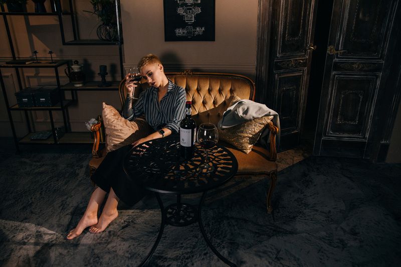 #noir #wine #night #lonelyness #girl #haircut #elegance Wine not?photo preview