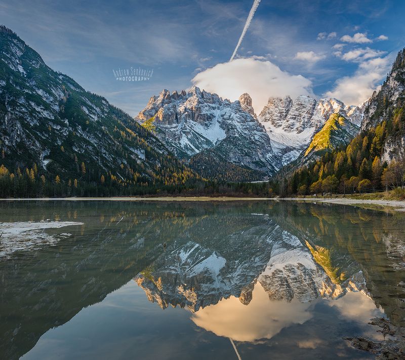 доломиты, dolomites, italy, lago di landro Чистота и симметрия :)photo preview