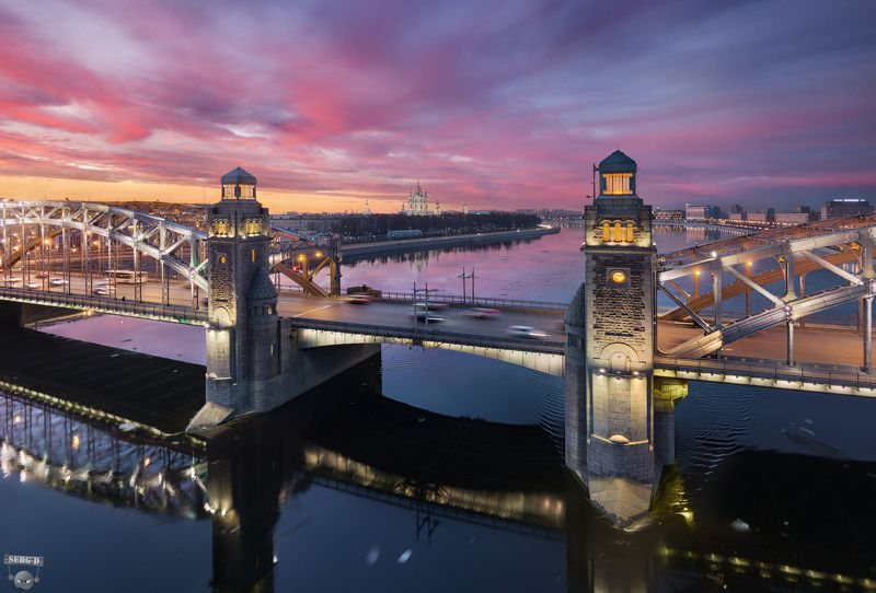 Большеохтинский мостphoto preview