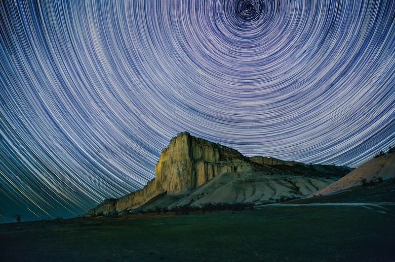 крым, горы, crimea, звезды, ночь Ночь в одном мгновенииphoto preview