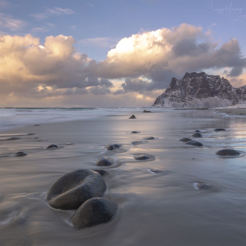 utakleiv, beach., norway., lofotens. Uttakleiv beach. Norway. Lofotens.photo preview