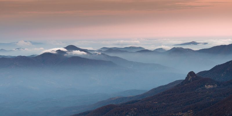 кавказ, горы, осень, семиглавая, ноябрь ПО ДОЛИНАМ И ПО ВЗГОРЬЯМ ПОТЯНУЛИСЬ ОБЛАКАphoto preview
