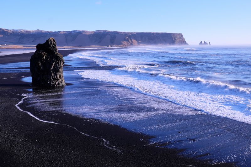 север, арктика, исландия, атлантика, north, arctic, iceland, atlantic, Черные пляжи Рейнисфьярыphoto preview
