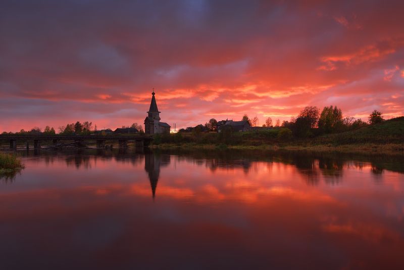 Закат в Саминском... фото превью