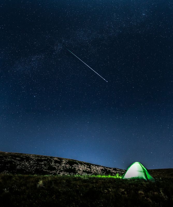 крым, горы, crimea, звезды, ночь, луна, photo preview